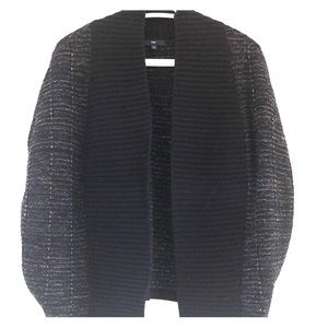 Gap Black and Silver Shawl